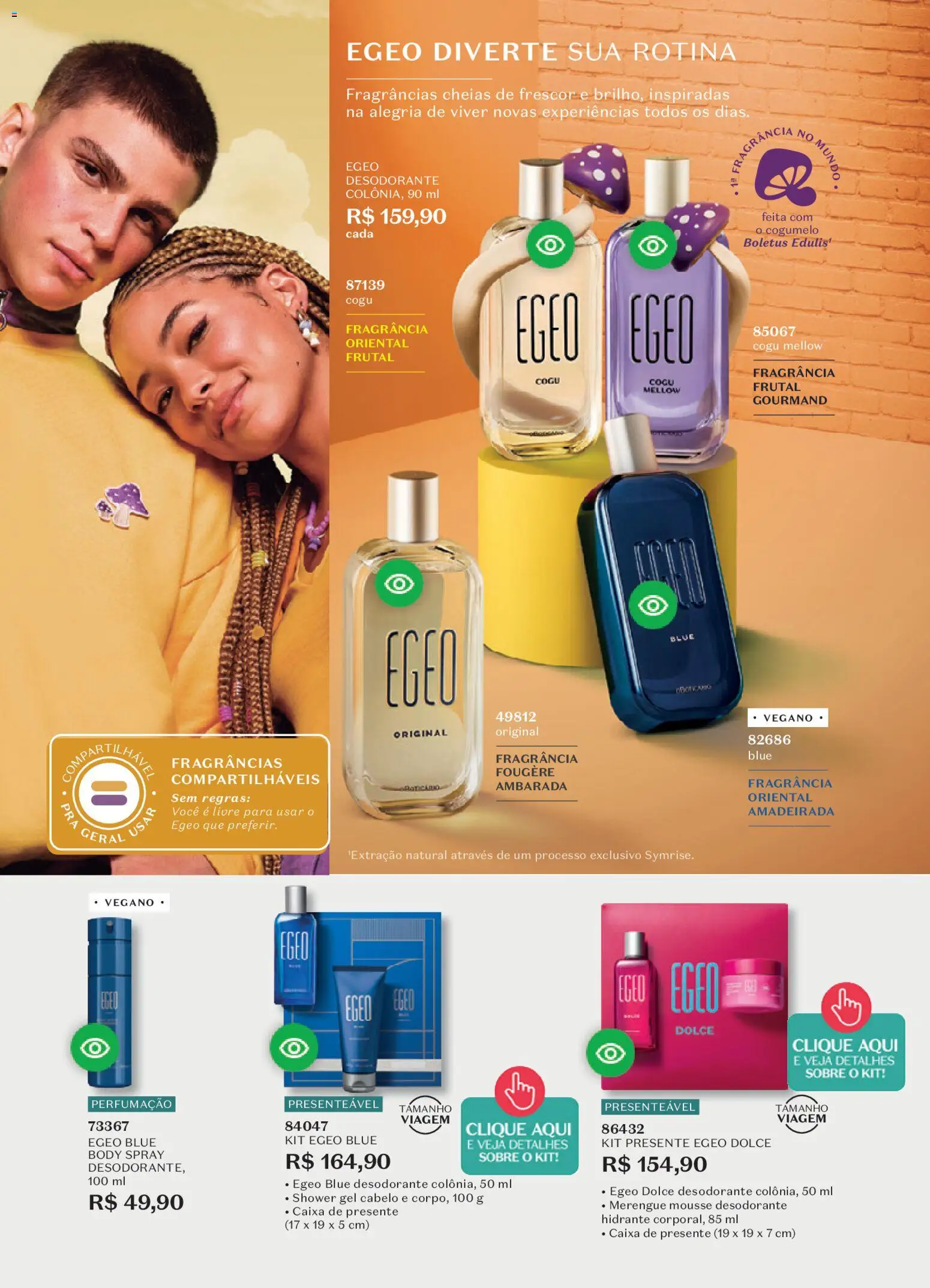 O Boticário Folheto - válido de 19.01.2026 | Página: 40 | Produtos: Mousse, Desodorante, Caixa, Body