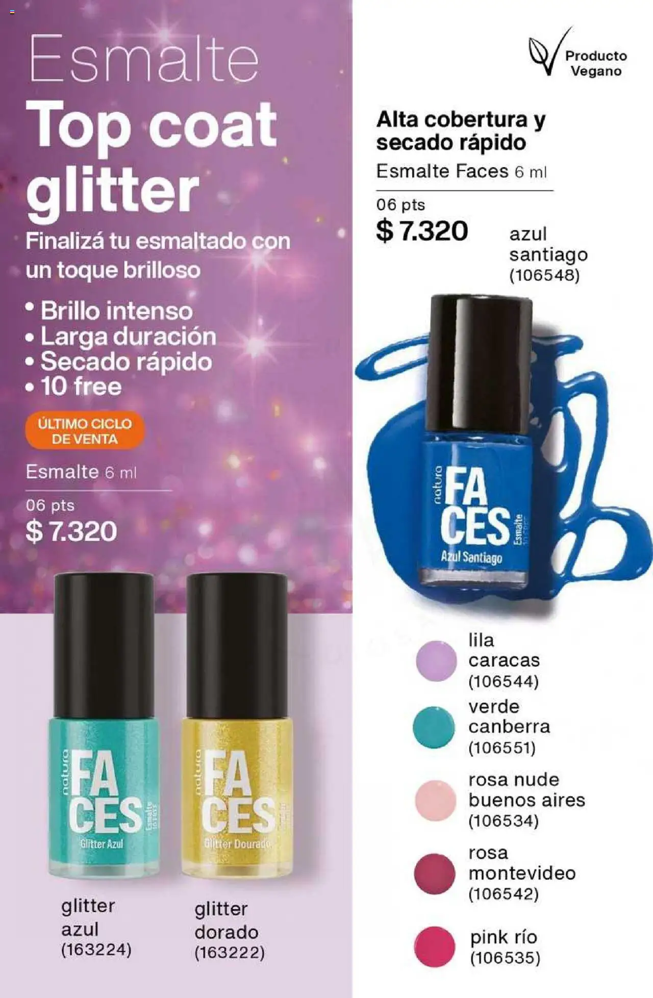 Catálogo Natura Ciclo 6 │ válido desde el 03.04.2025 | Página: 128 | Productos: Top, Brillo, Glitter