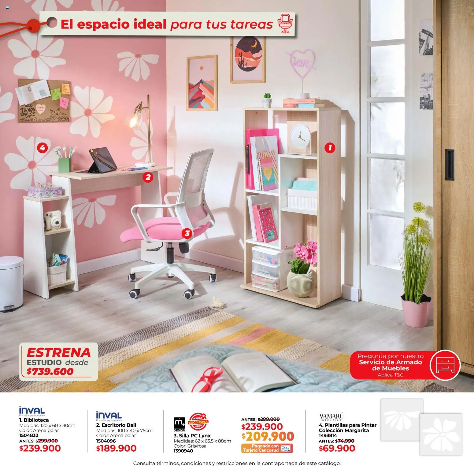 Easy revista - valida desde el 15.01.2026 | Página: 2 | Productos: Escritorio, Silla, Biblioteca