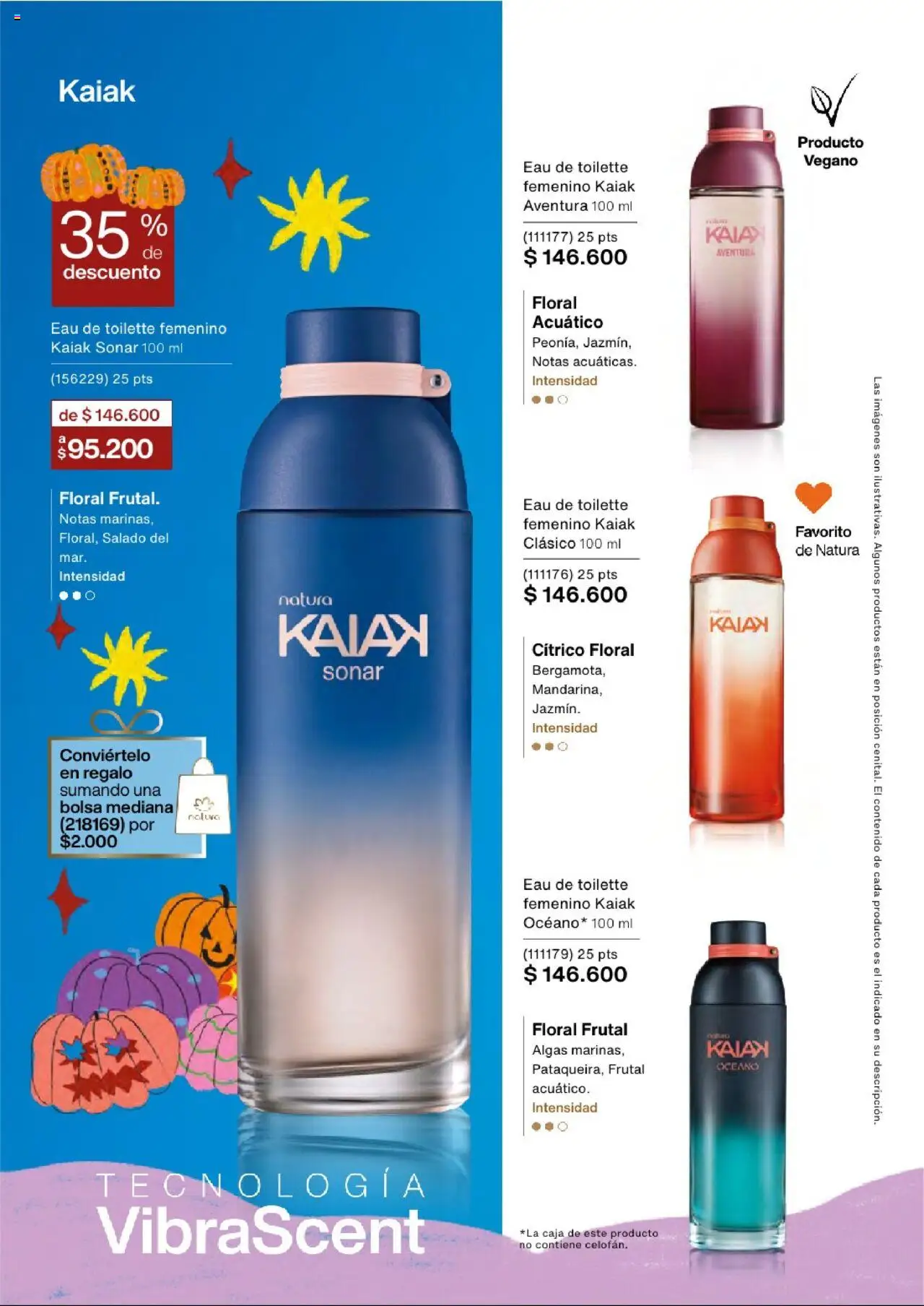 Natura revista - valida desde el 03.09.2025 | Página: 29 | Productos: Bolsa, Caja, Eau de toilette