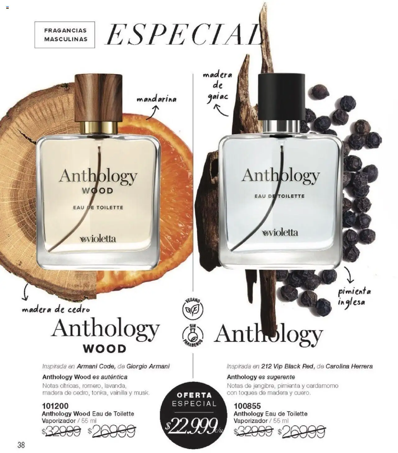 Violetta catálogo │ válido desde el 07.08.2025 | Página: 38 | Productos: Eau de toilette, Pimienta