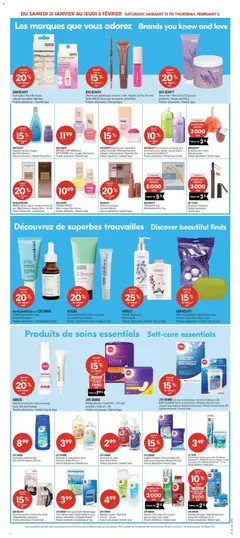 Preview of QUO BEAUTY Baume à joues/Blush Balm, gouttes bronzarbes/Bronzing Drops our hydratant teinté translucide/Sheer Skin Tint Produits sélectionnés/Selected Types from shop Pharmaprix valid from 30.01.2026 | Page: 14