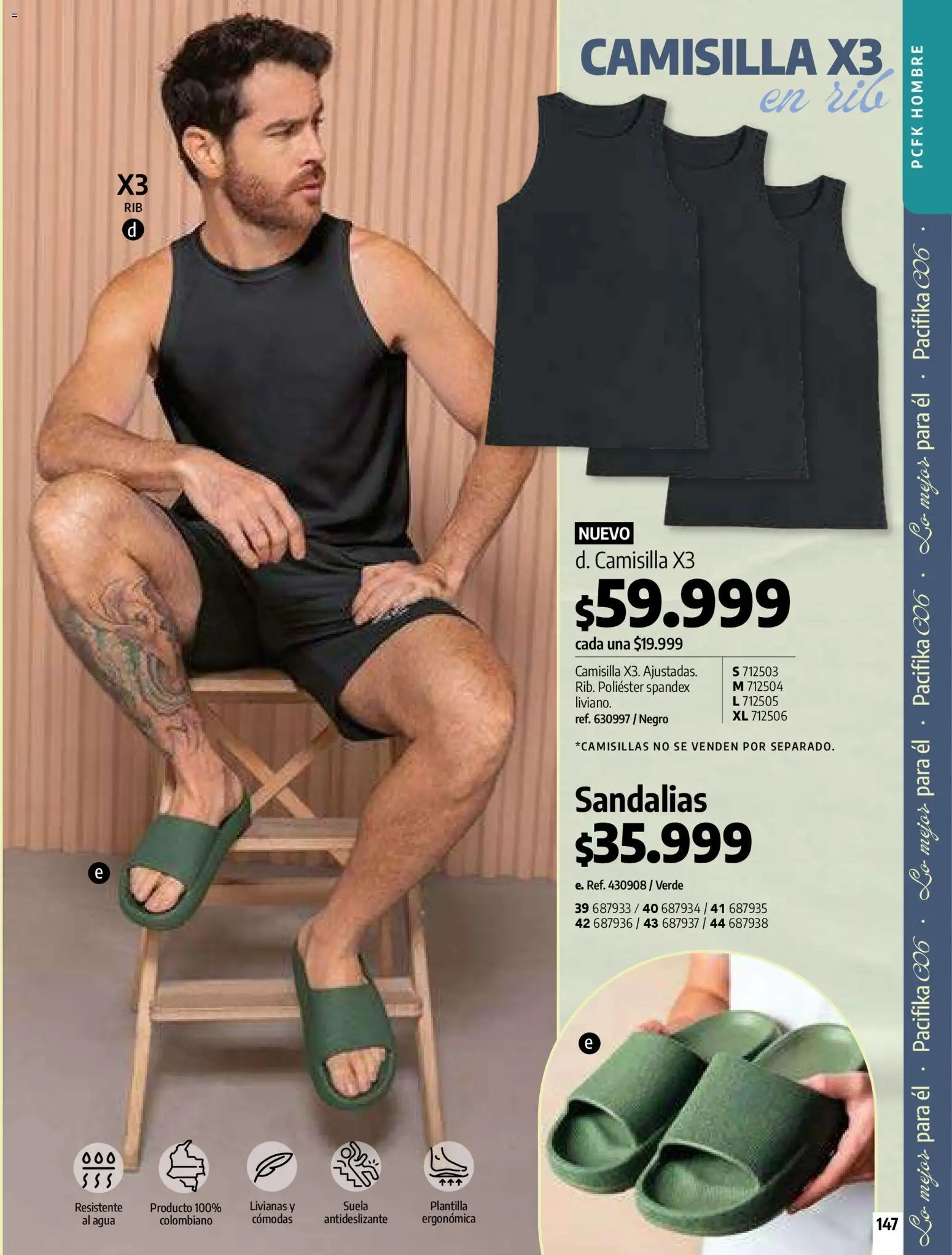 Pacifika revista - valida desde el 24.02.2026 | Página: 149 | Productos: Sandalias, Agua