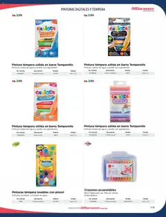 Nuevas ofertas de Office Depot válidas en toda la República Mexicana desde el 09.01.2025. ¡Encuentra las mejores ofertas en Office Depot catálogo 2025! | Página: 117