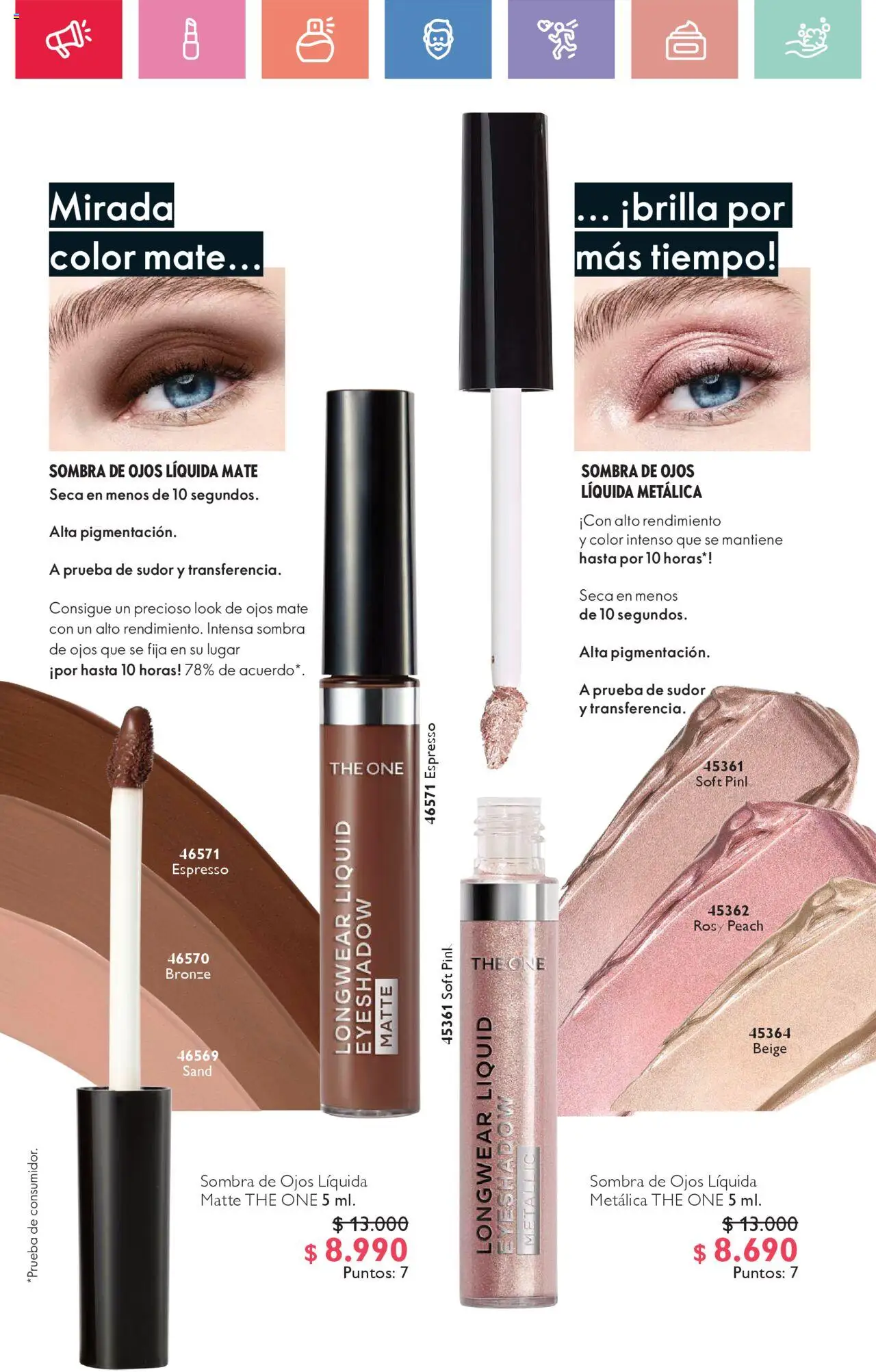 Oriflame catálogo │ válido desde el 23.08.2025 | Página: 38 | Productos: Mate, Sombra