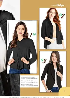 Vista previa de SC Pakar Catálogo Ropa y Accesorios, nuevo folleto de la tienda, válido en México a partir del 24.07.2025 | Página: 5