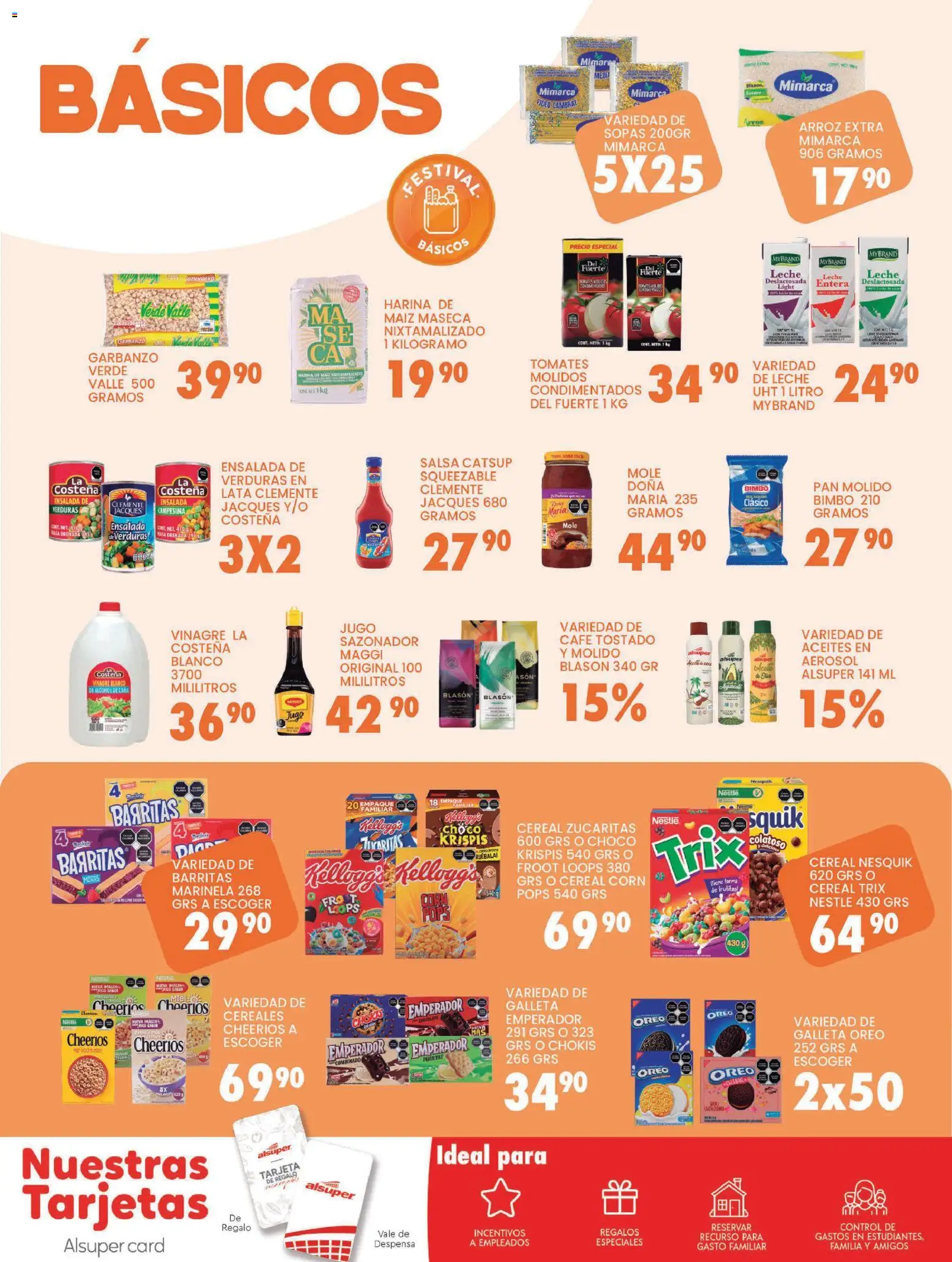 Nuevas ofertas de Alsuper válidas en toda la República Mexicana desde el 03.03.2026. ¡Encuentra las mejores ofertas en Alsuper folleto Durango! | Página: 6 | Productos: Pan molido, Pan, Cereales, Catsup