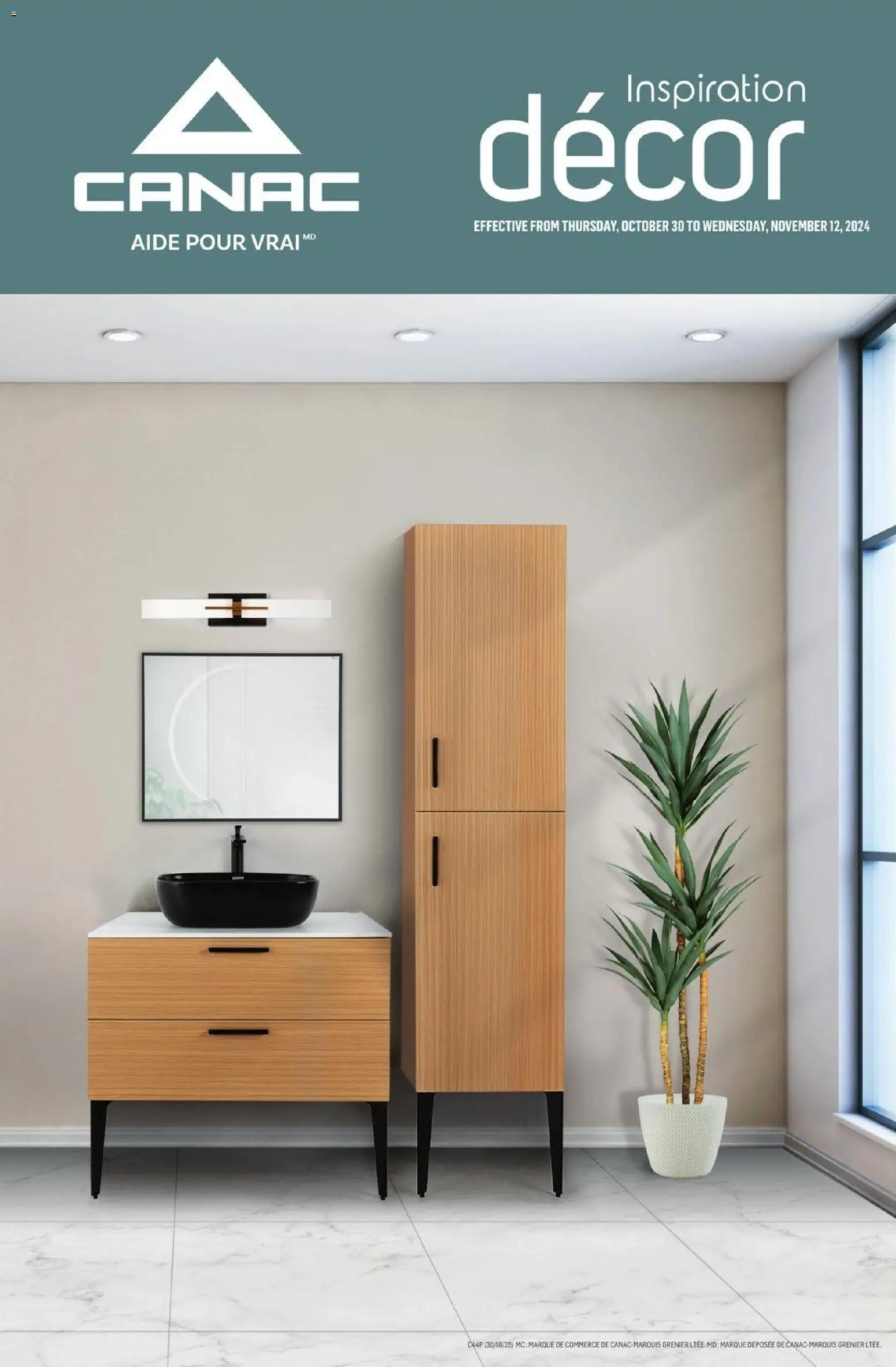 Canac flyer valid from 30.10.2025 | Page: 1