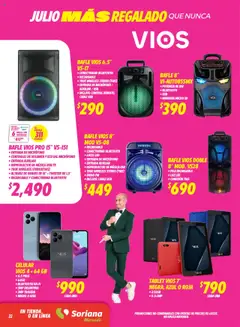 Nuevas ofertas de Soriana válidas en toda la República Mexicana desde el 23.05.2025. ¡Encuentra las mejores ofertas en Soriana - Julio Regalado Mercado Nacional! | Página: 22