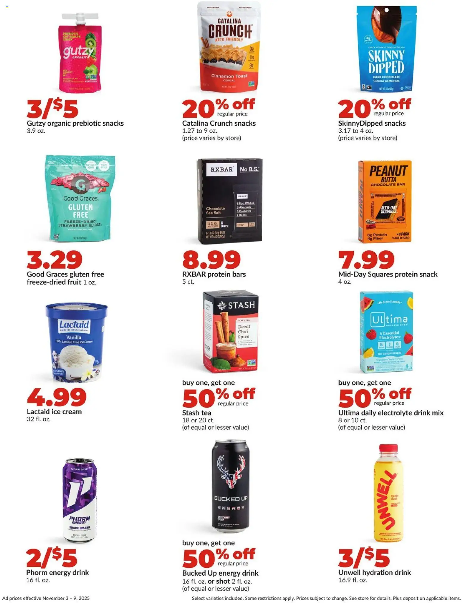 HyVee Weekly Ad - valid from 03.11.2025 | Page: 35 | Products: Chocolate, Tea, Cream, Ice cream
