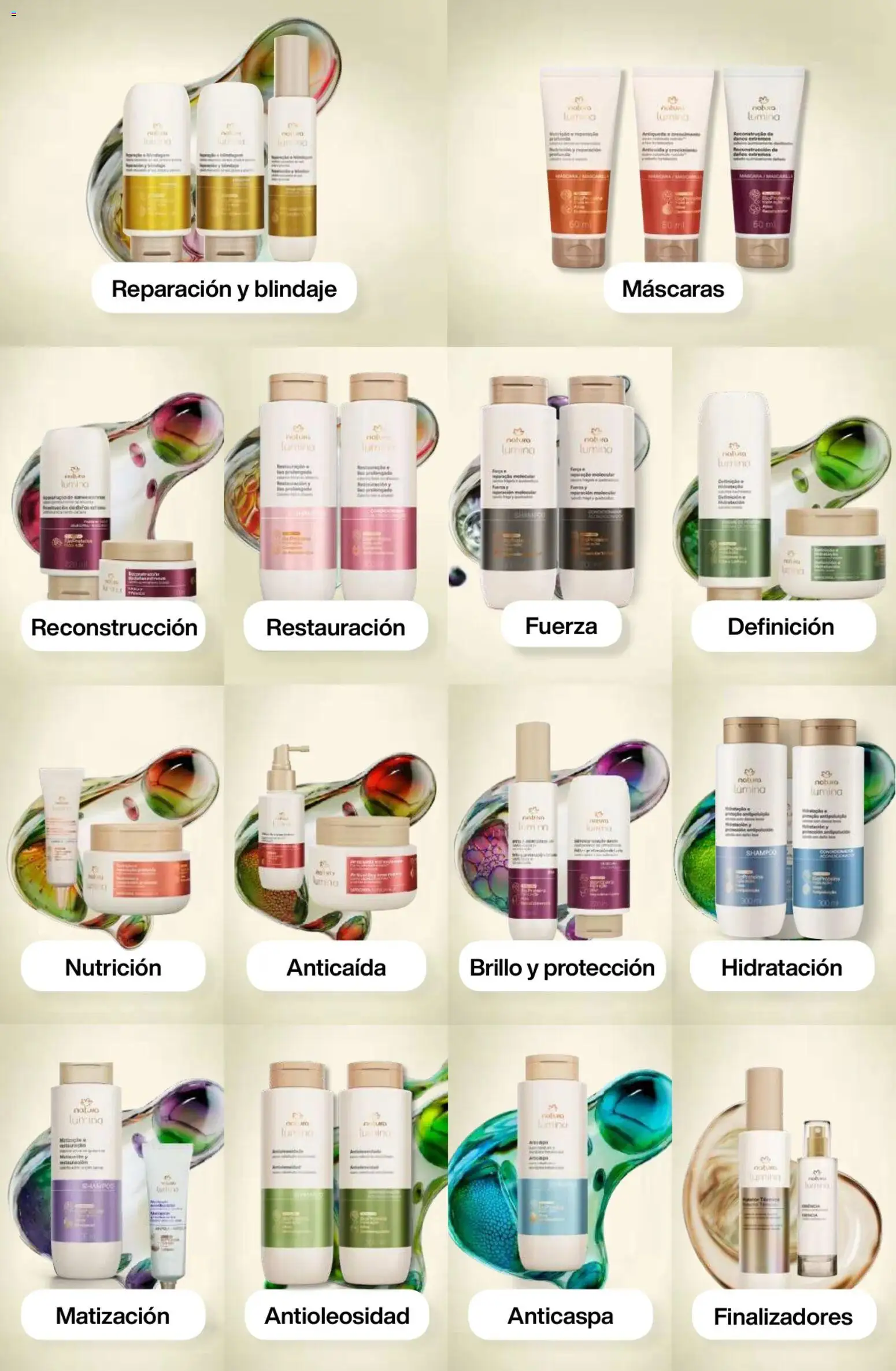 Catálogo Natura Ciclo 1/2026 │ válido desde el 06.01.2026 | Página: 224 | Productos: Máscara, Shampoo, Brillo