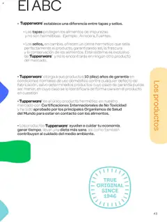 Vista previa Tupperware - Manual de Bienvenida válido desde el 15.09.2025 | Página: 43