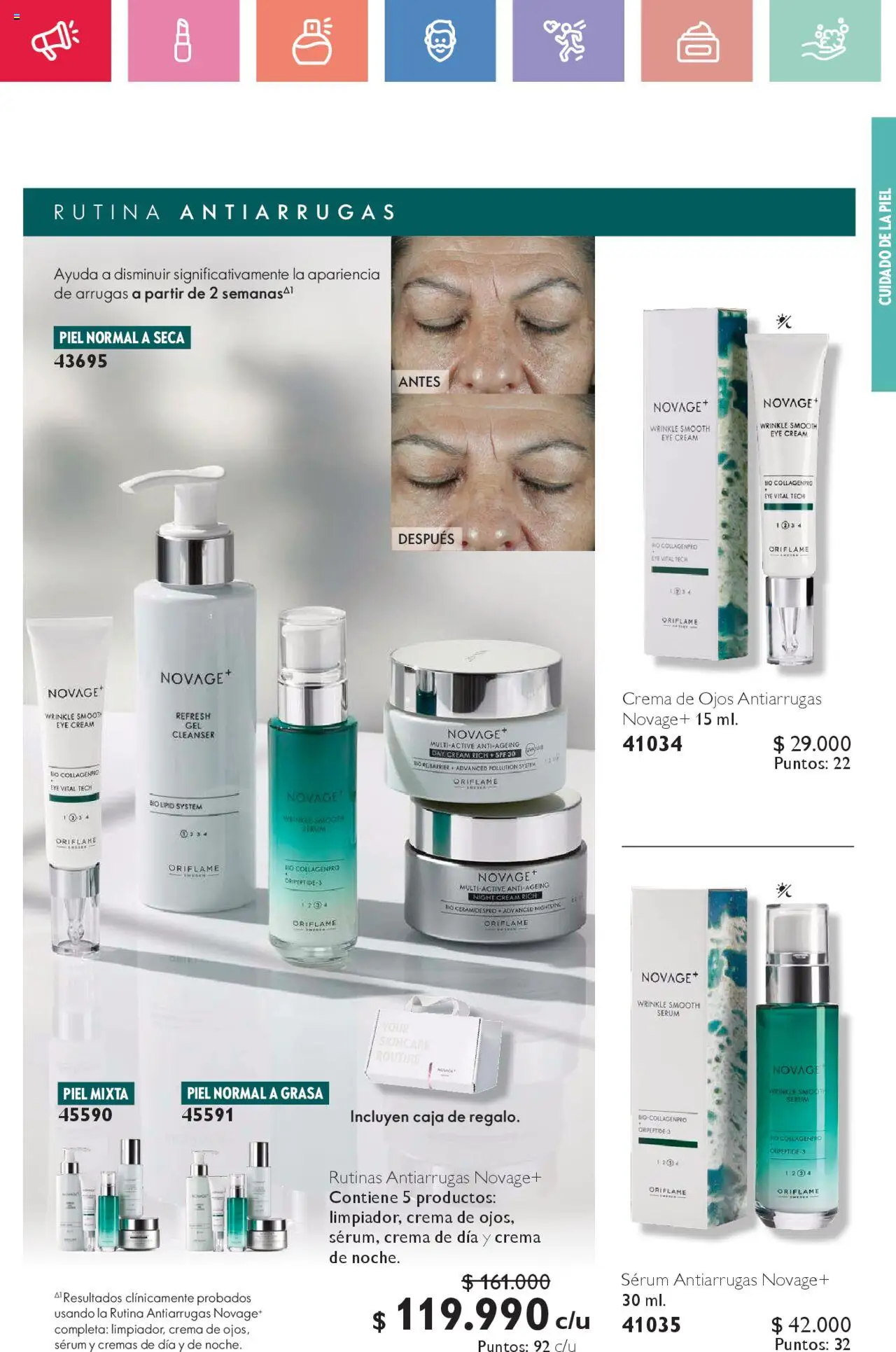 Oriflame catálogo │ válido desde el 02.08.2025 | Página: 47 | Productos: Caja, Crema, Serum