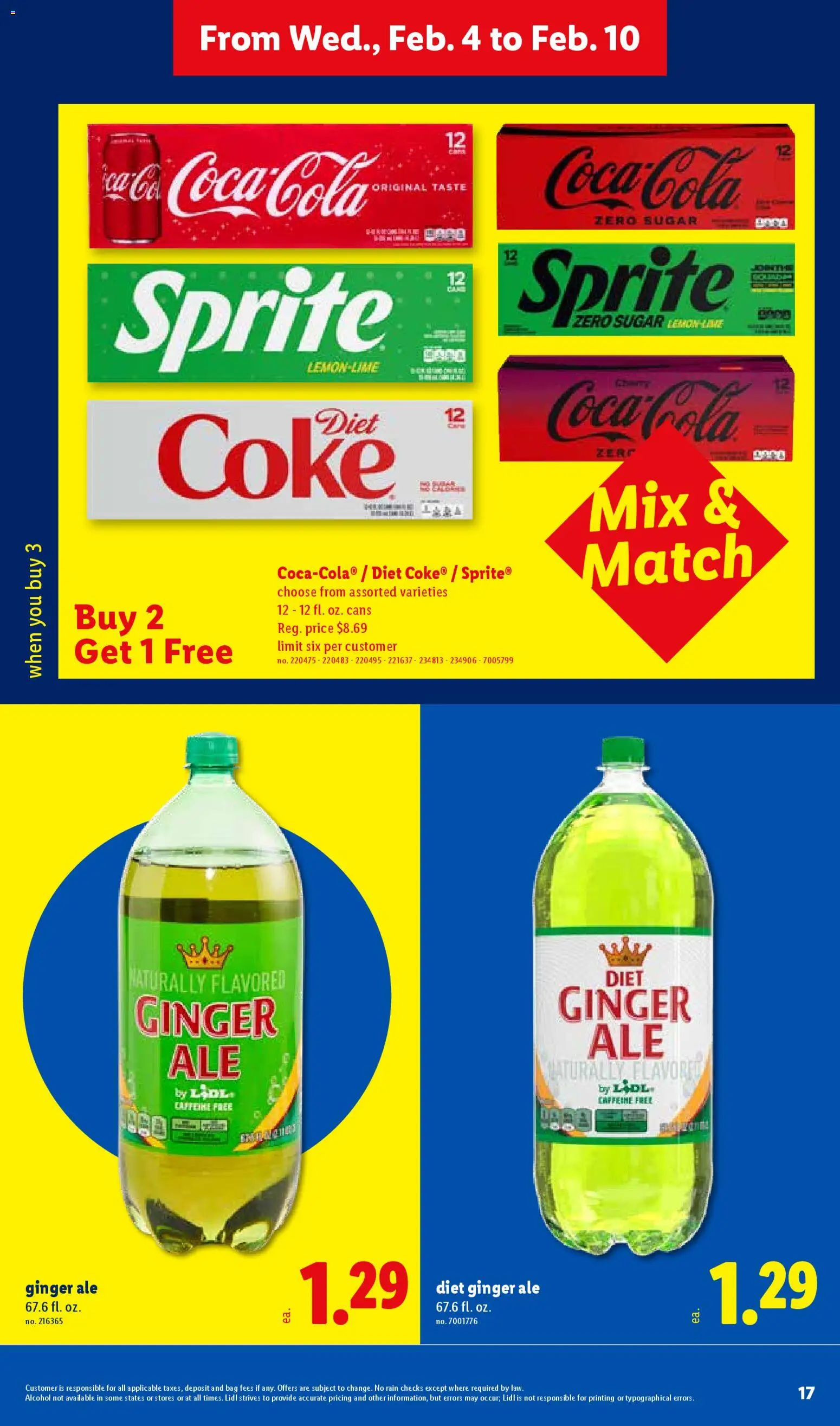 Lidl Weekly Ad - valid from 04.02.2026 | Page: 17 | Products: Ginger, Sugar, Bag