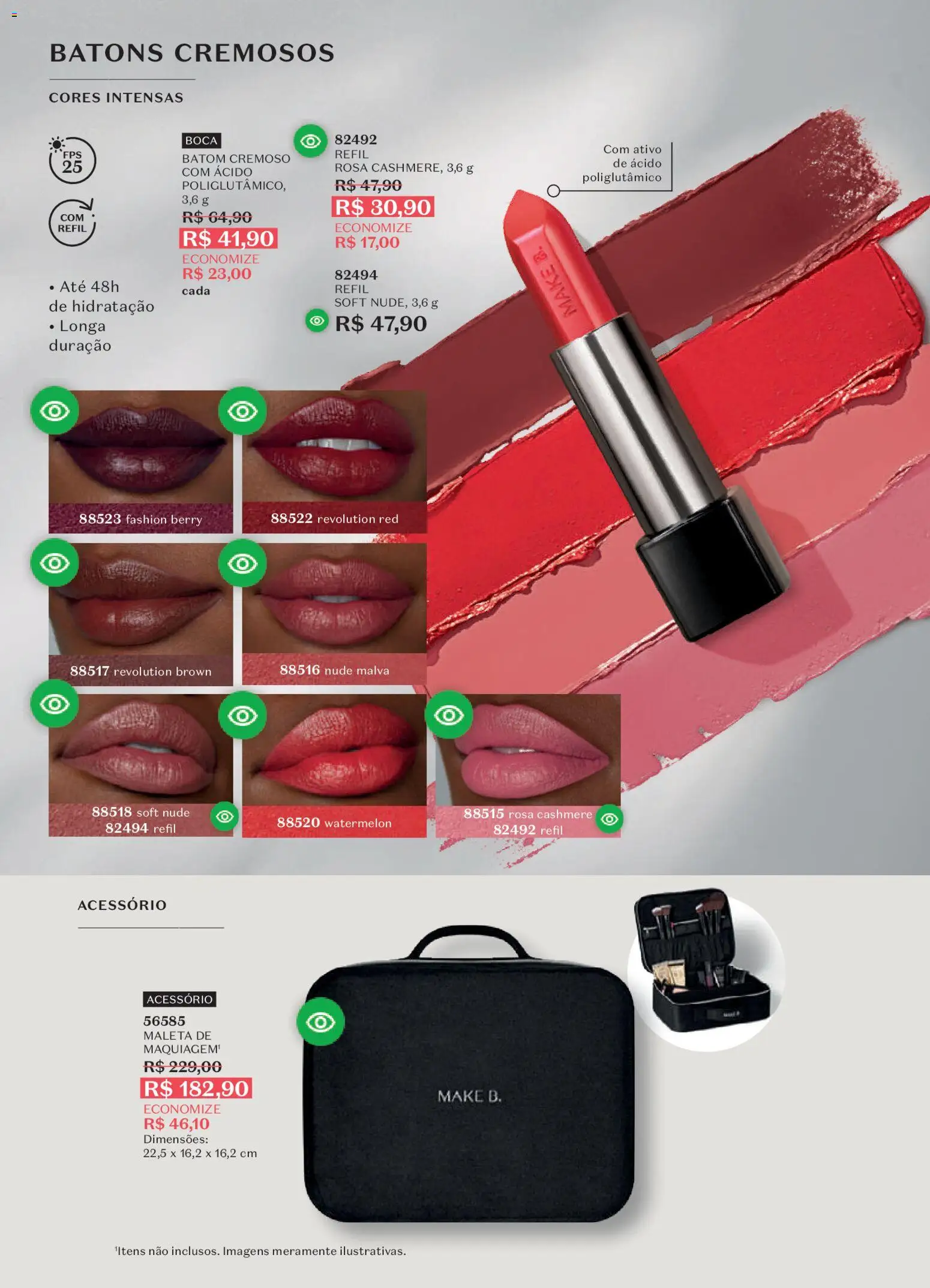 O Boticário Folheto - válido de 23.03.2026 | Página: 133 | Produtos: Batom