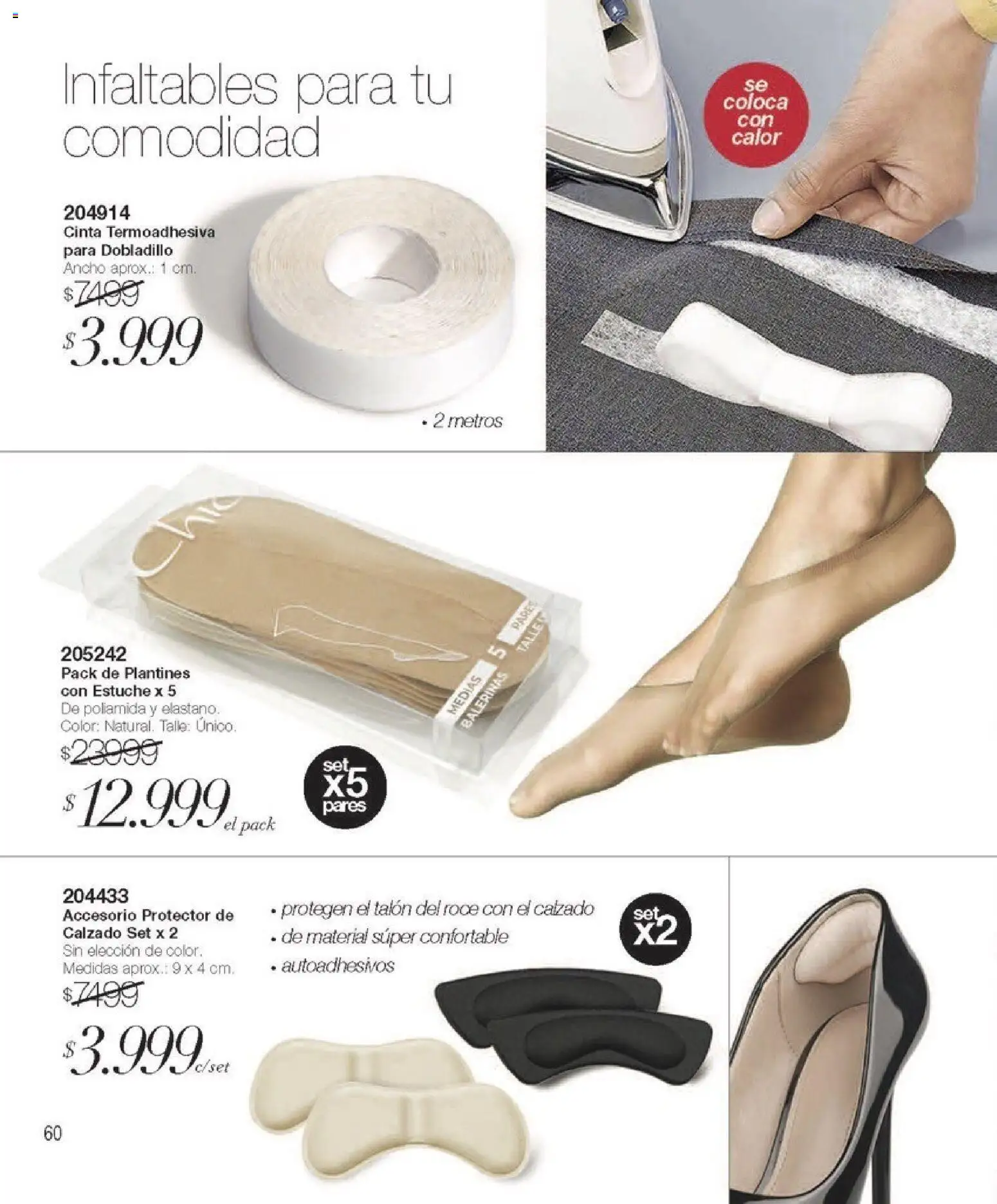 Violetta - Violetta Cosméticos │ válido desde el 18.03.2026 | Página: 60 | Productos: Cinta, Medias, Estuche