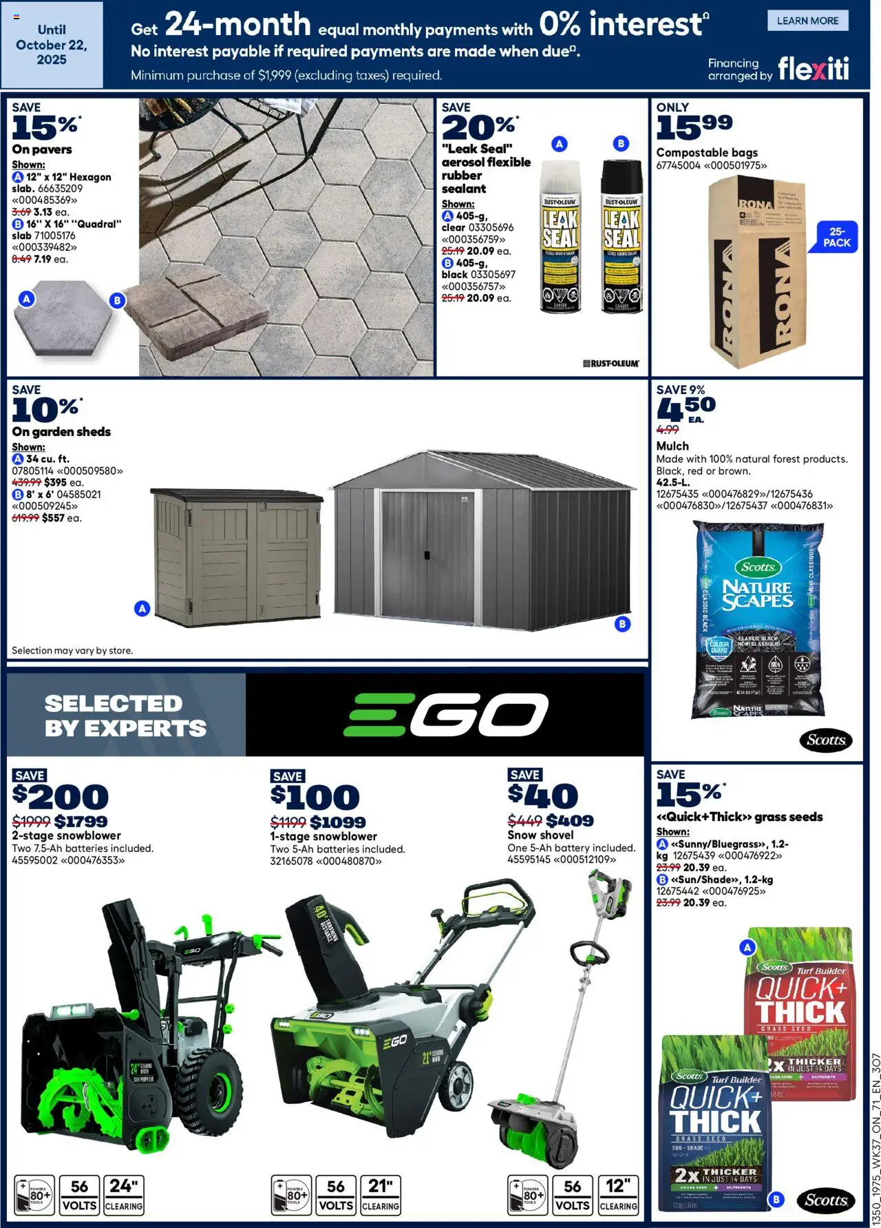 Rona flyer valid from 09.10.2025 | Page: 8
