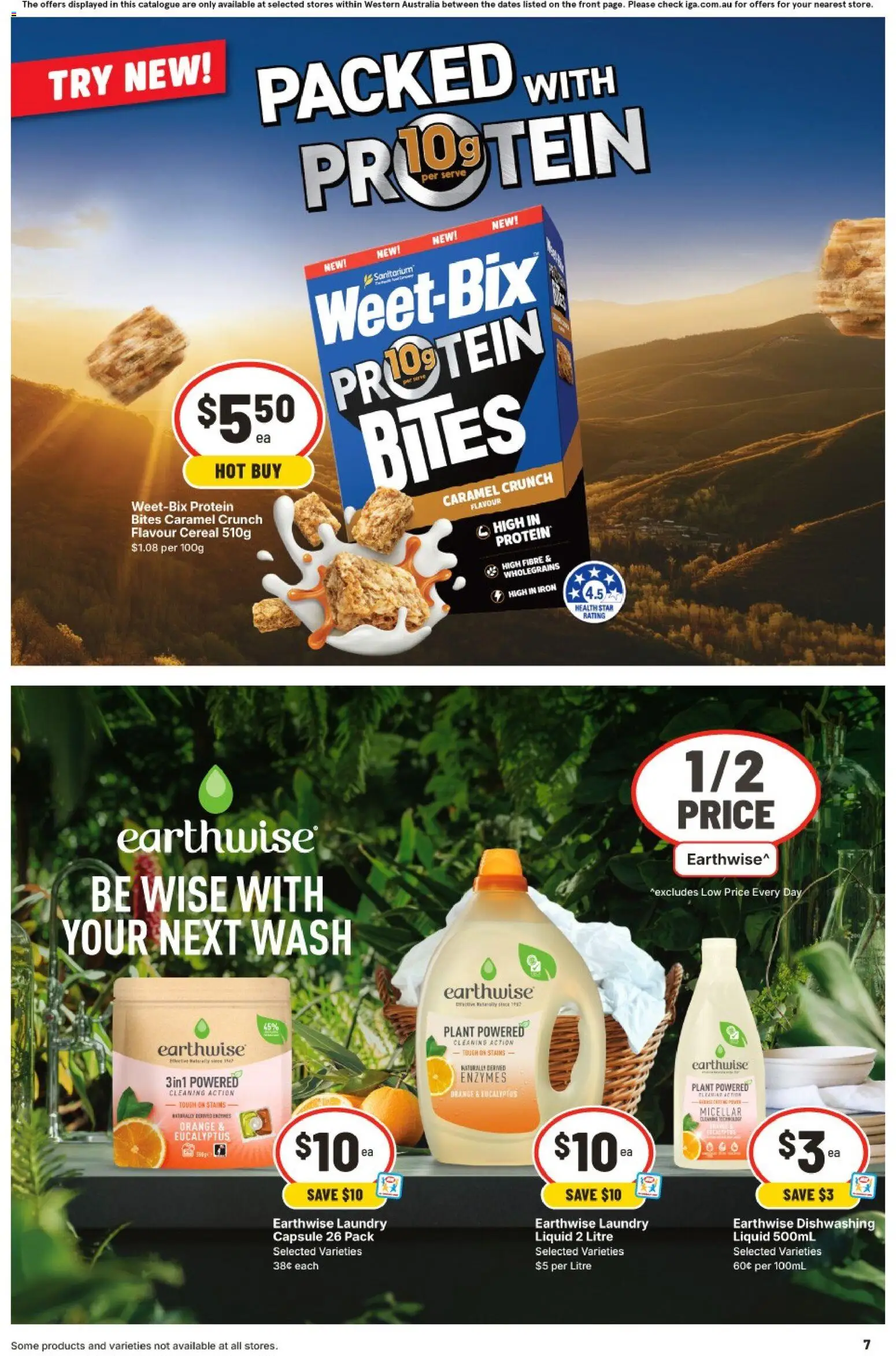 IGA catalogue - valid from 25.03.2026 | Page: 7 | Products: Plant, Cereal, Laundry, Iron