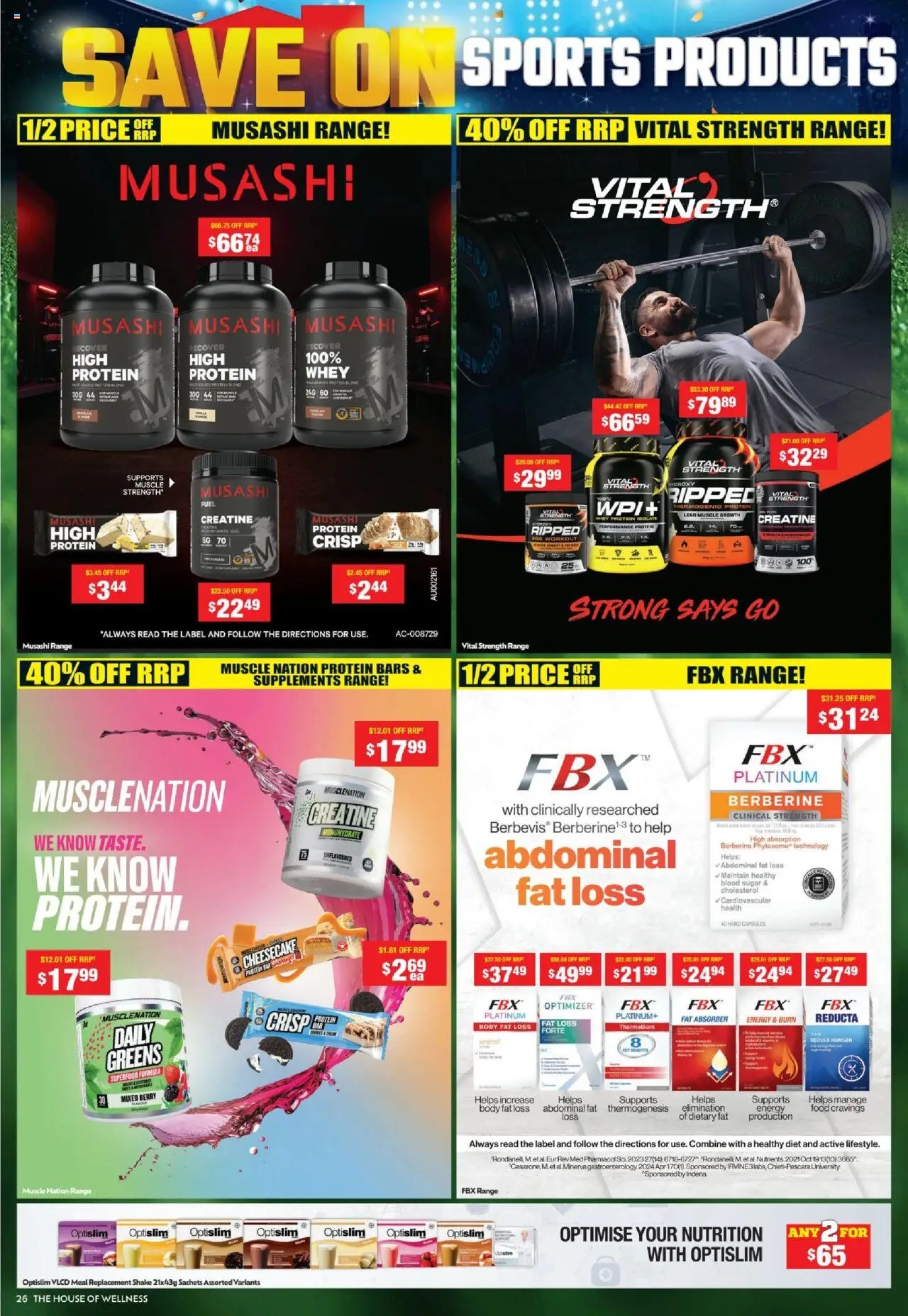 Chemist Warehouse catalogue - valid from 08.09.2025 | Page: 26 | Products: Sugar, Greens, Nutrients