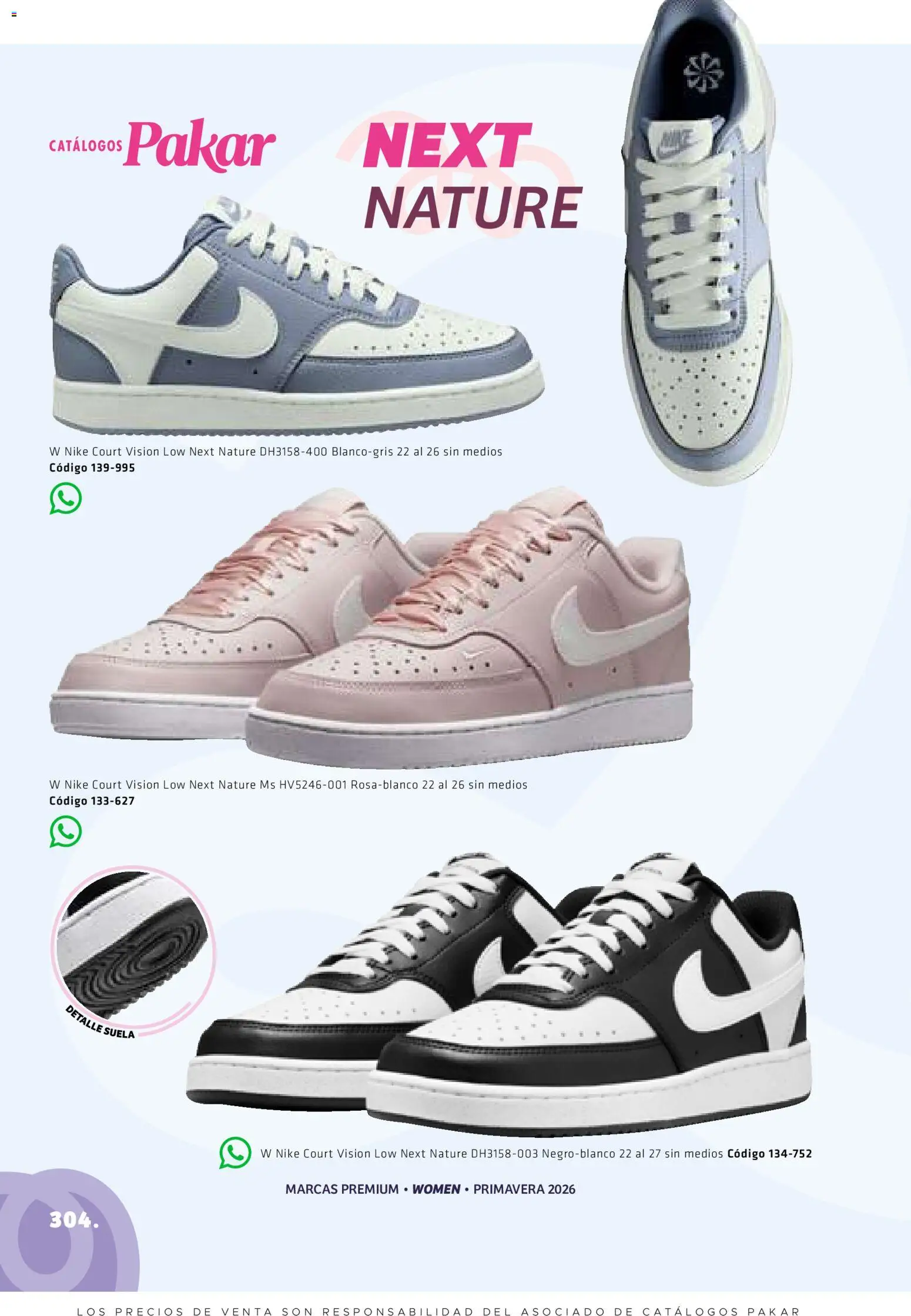 Nuevas ofertas de SC Pakar válidas en toda la República Mexicana desde el 27.02.2026. ¡Encuentra las mejores ofertas en SC Pakar catálogo Premium Women! | Página: 304