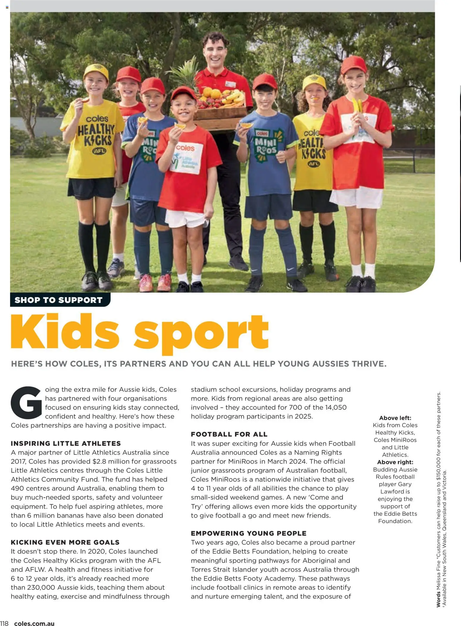 Coles catalogue - valid from 02.01.2026 | Page: 118 | Products: Bananas, Player