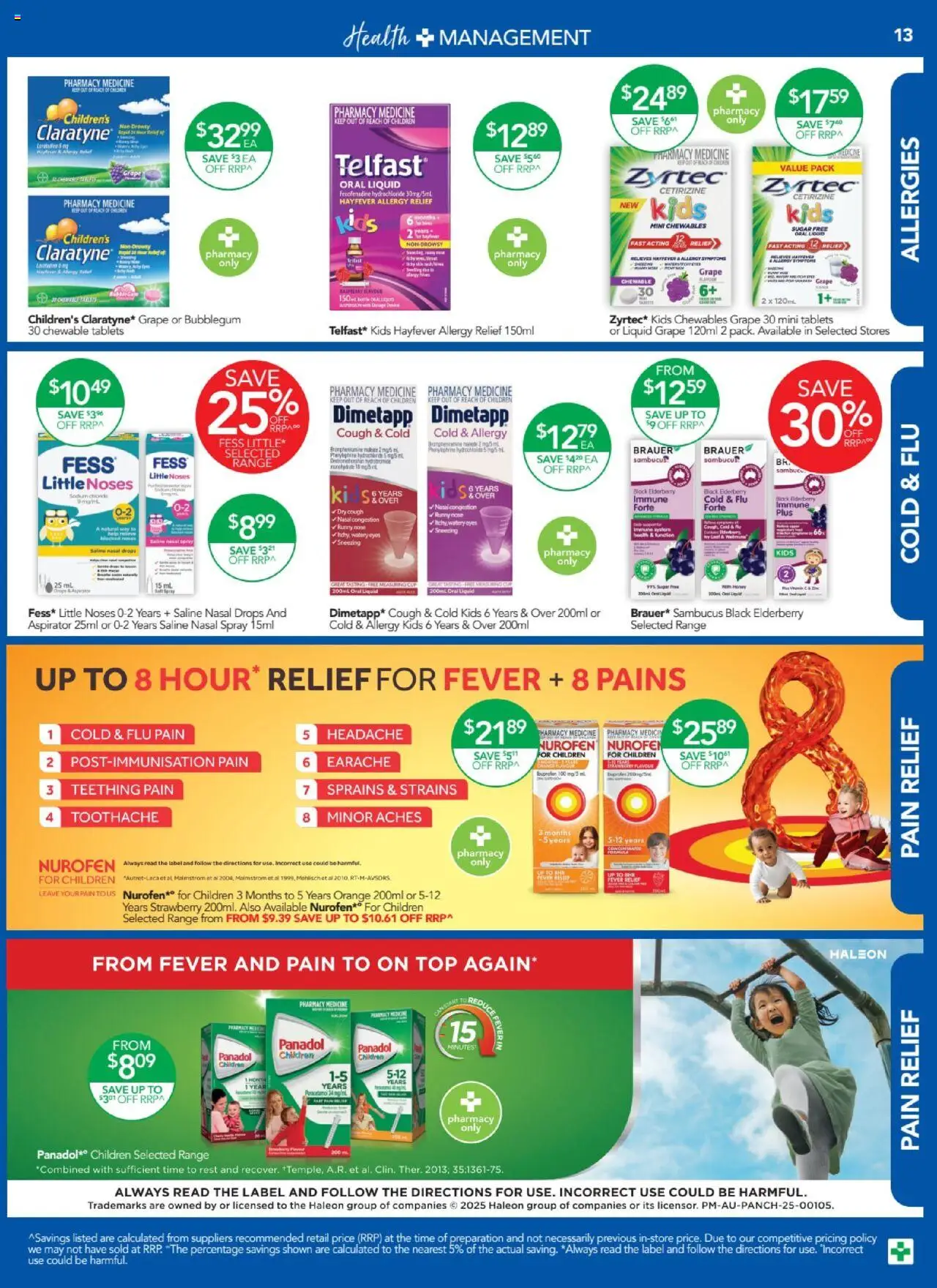 Terry White catalogue - valid from 21.08.2025 | Page: 17 | Products: Device, Nasal spray, Runny nose, Pain relief