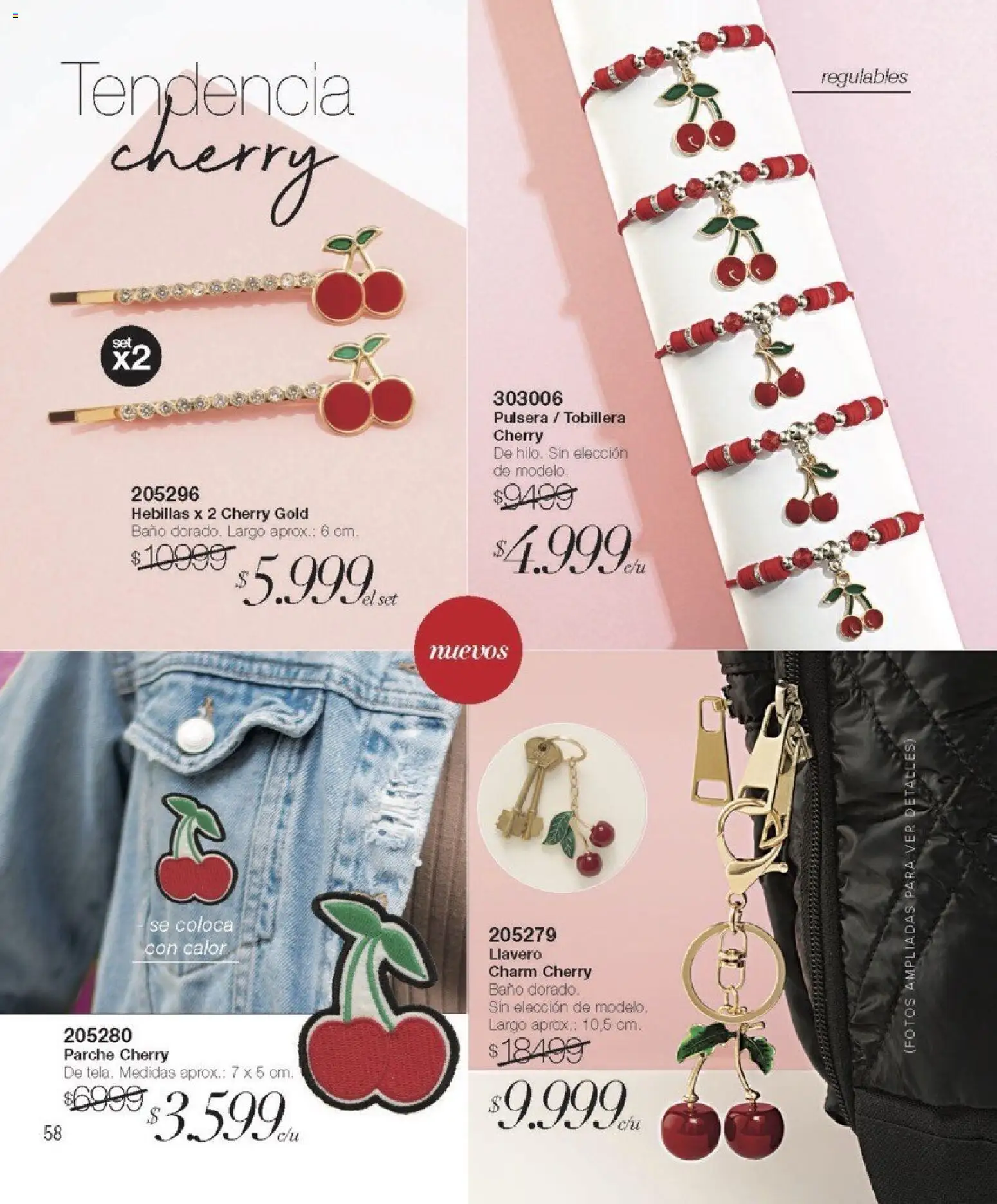 Violetta catálogo │ válido desde el 01.02.2026 | Página: 58 | Productos: Hebillas, Pulsera, Tobillera, Baño