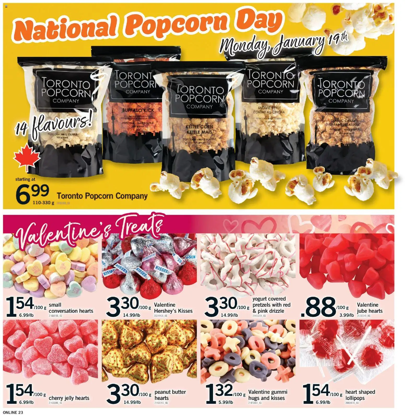 Fortinos flyer valid from 15.01.2026 | Page: 22 | Products: Kettle, Butter, Yogurt