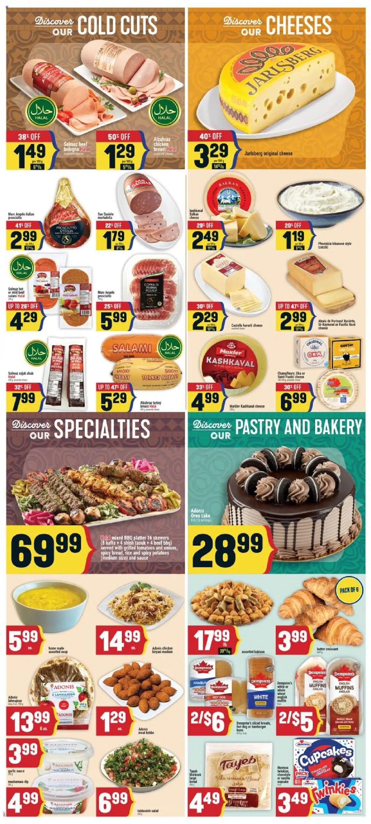 Adonis flyer valid from 23.10.2025 | Page: 6 | Products: Turkey, Potatoes, Bakery, Chicken