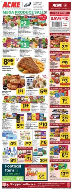 Preview of Acme weekly ads valid from 15.08.2025