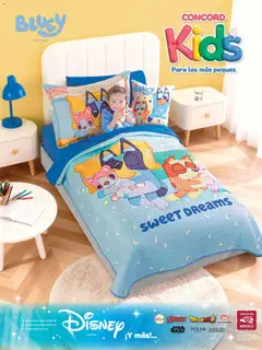 Vista previa de Colchas Concord catálogo Kids, nuevo folleto de la tienda, válido en México a partir del 01.02.2026