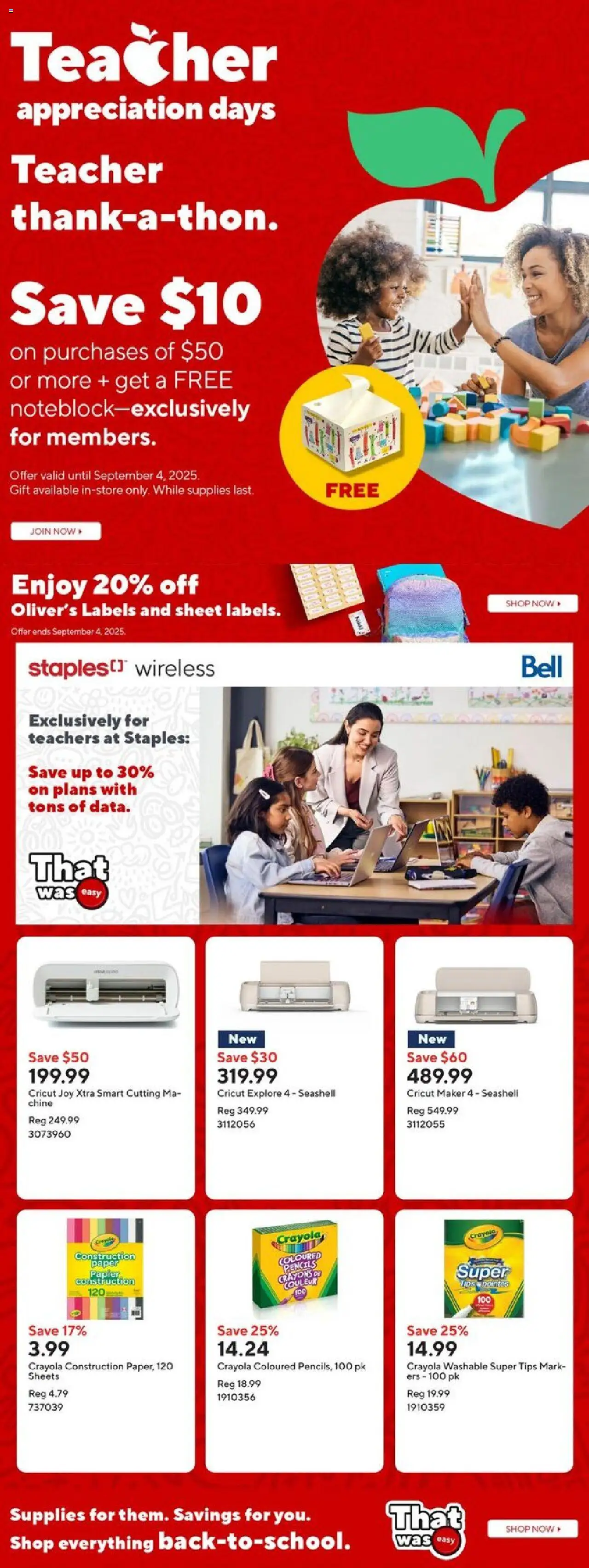 Staples flyer valid from 15.08.2025 | Page: 4
