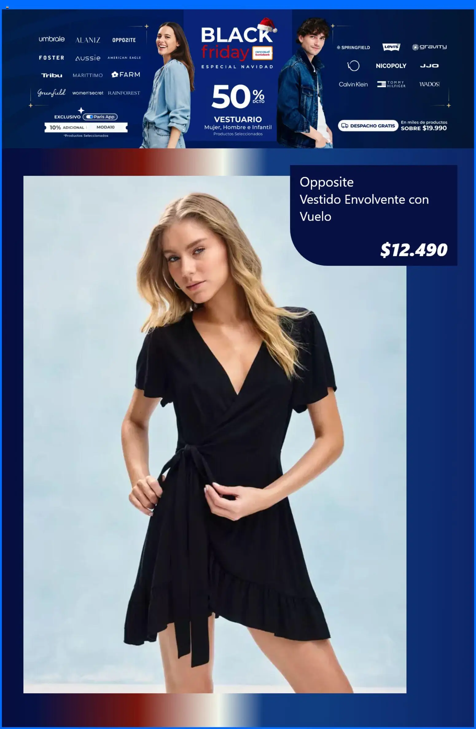 Black Friday Paris │ válido desde el 28.11.2025 | Página: 5 | Productos: Vestido, Sobre