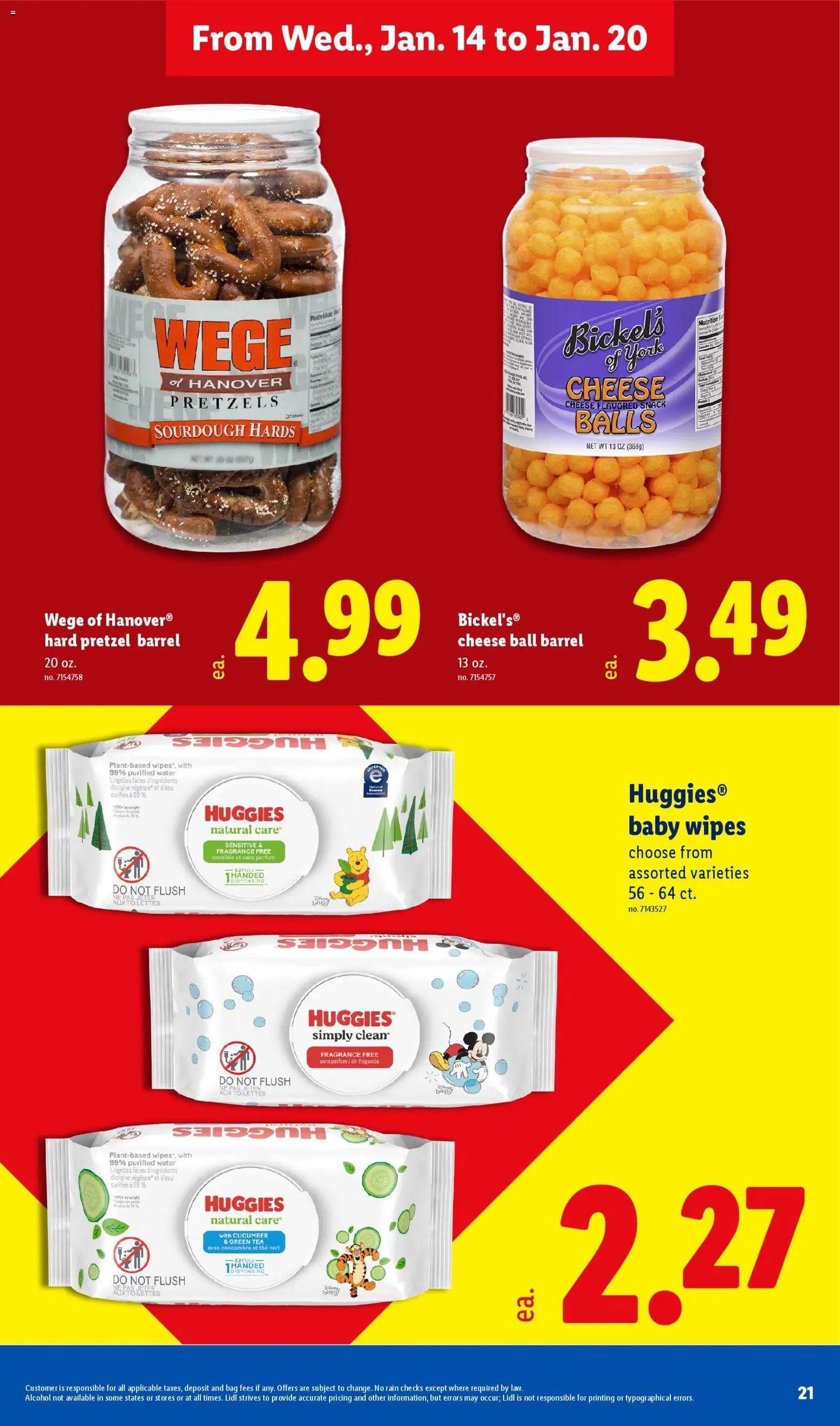 Lidl Weekly Ad - valid from 14.01.2026 | Page: 21 | Products: Green Tea, Fragrance, Cheese, Tea