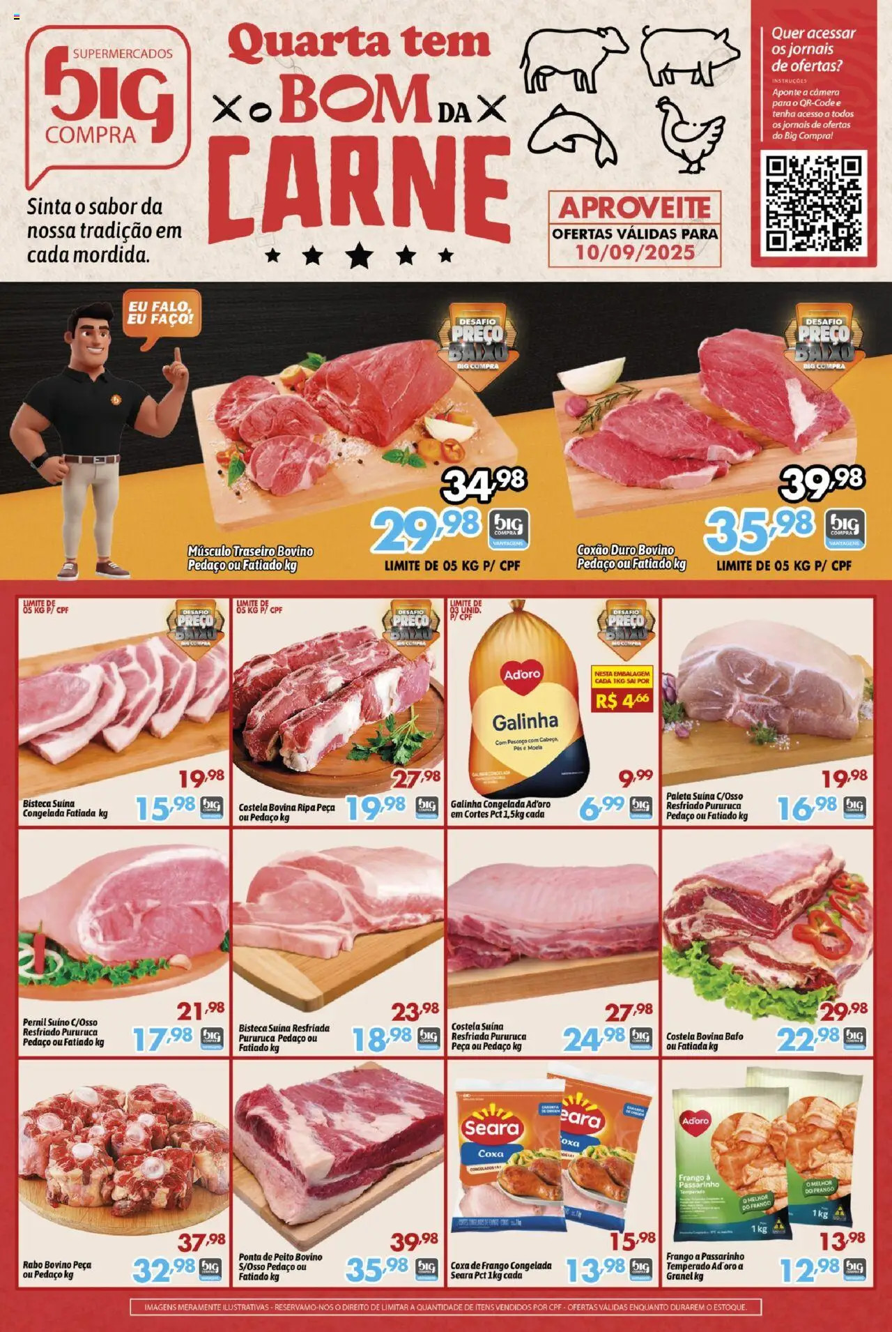 Big Compra Folheto - válido de 10.09.2025 | Página: 1 | Produtos: Moela, Pernil, Frango, Câmera