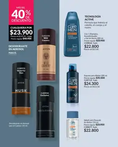 Avon catálogo - Campaña C16/2025 -  Vista previa de la revista de la tienda Avon valido desde el 17.11.2025 | Página: 159 | Productos: Shampoo, Ducha, Gel de ducha, Desodorante