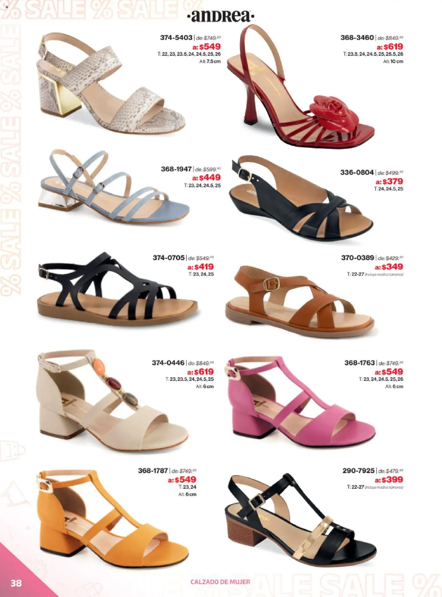 Nuevas ofertas de Andrea válidas en toda la República Mexicana desde el 21.12.2025. ¡Encuentra las mejores ofertas en Andrea catálogo Outlet! | Página: 38