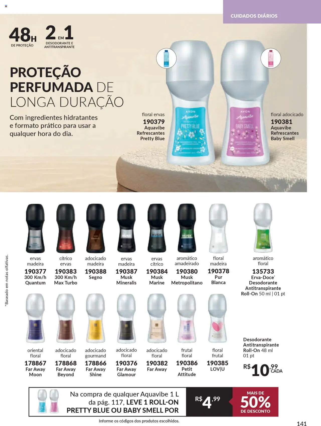Avon Folheto - válido de 07.10.2025 | Página: 141 | Produtos: Desodorante