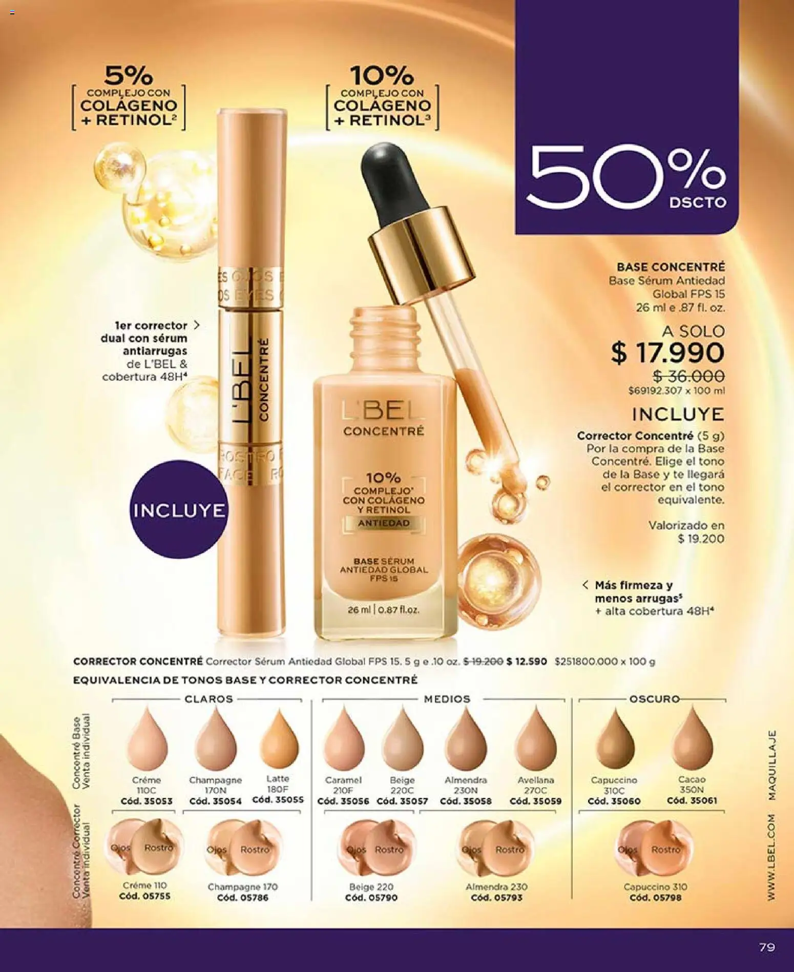 Catálogo L'Bel Campaña 7 │ válido desde el 18.04.2026 | Página: 79 | Productos: Almendra, Cacao, Té, Individual