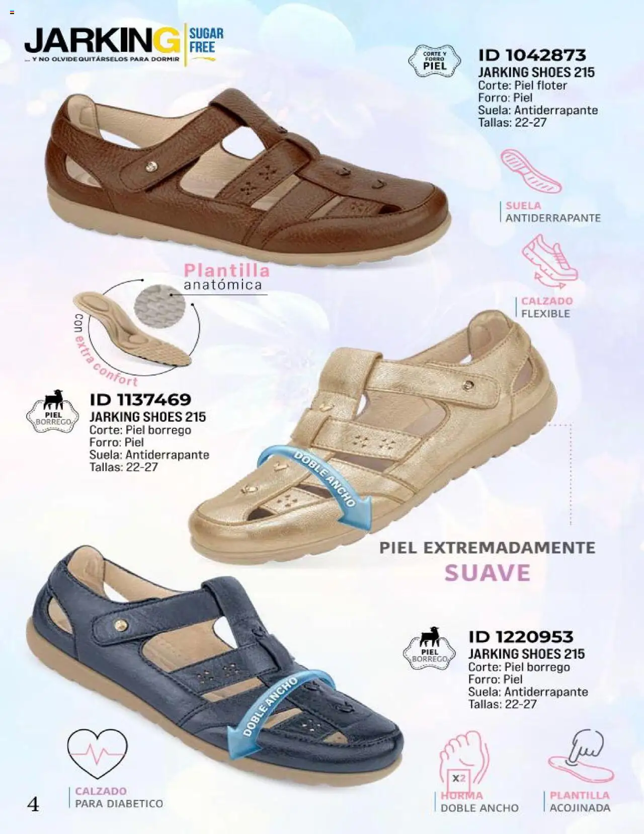 Nuevas ofertas de Price Shoes válidas en toda la República Mexicana desde el 01.04.2025. ¡Encuentra las mejores ofertas en Price Shoes catálogo Calzado Especial Aco! | Página: 4 | Productos: Flexible