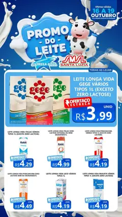 Estrela Azul - Ofertas Leite - Pré-Visualização do folheto da loja Estrela Azul, válido de 16.10.2025
