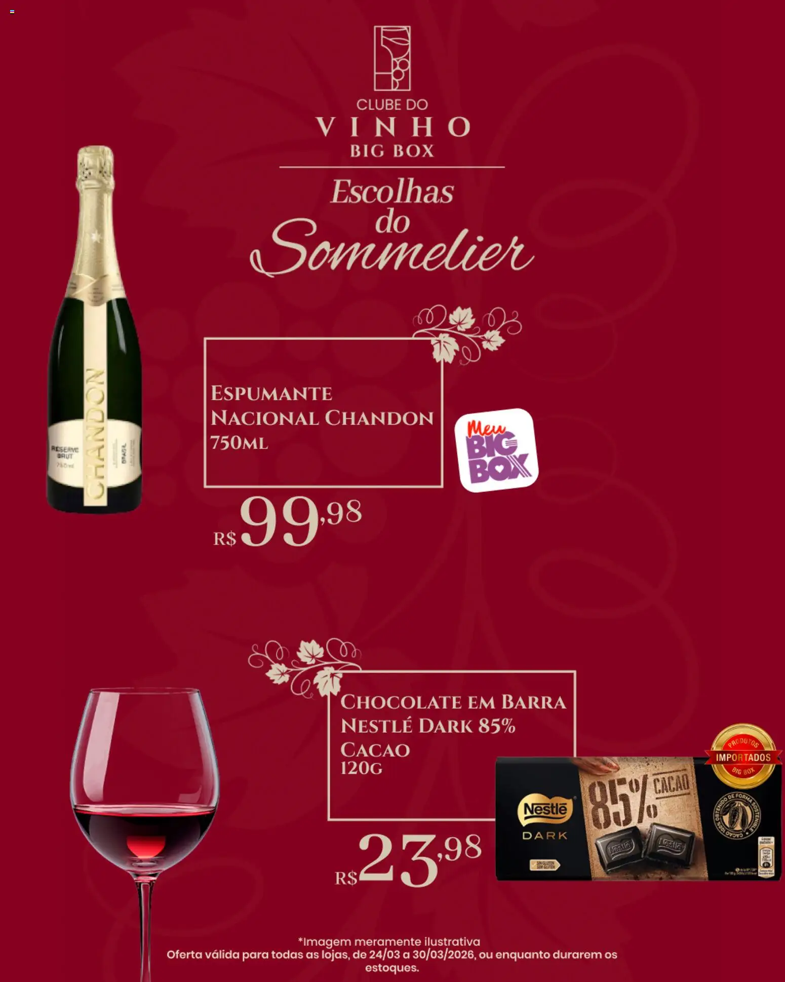 Big Box Folheto - válido de 24.03.2026 | Página: 3 | Produtos: Espumante, Chocolate