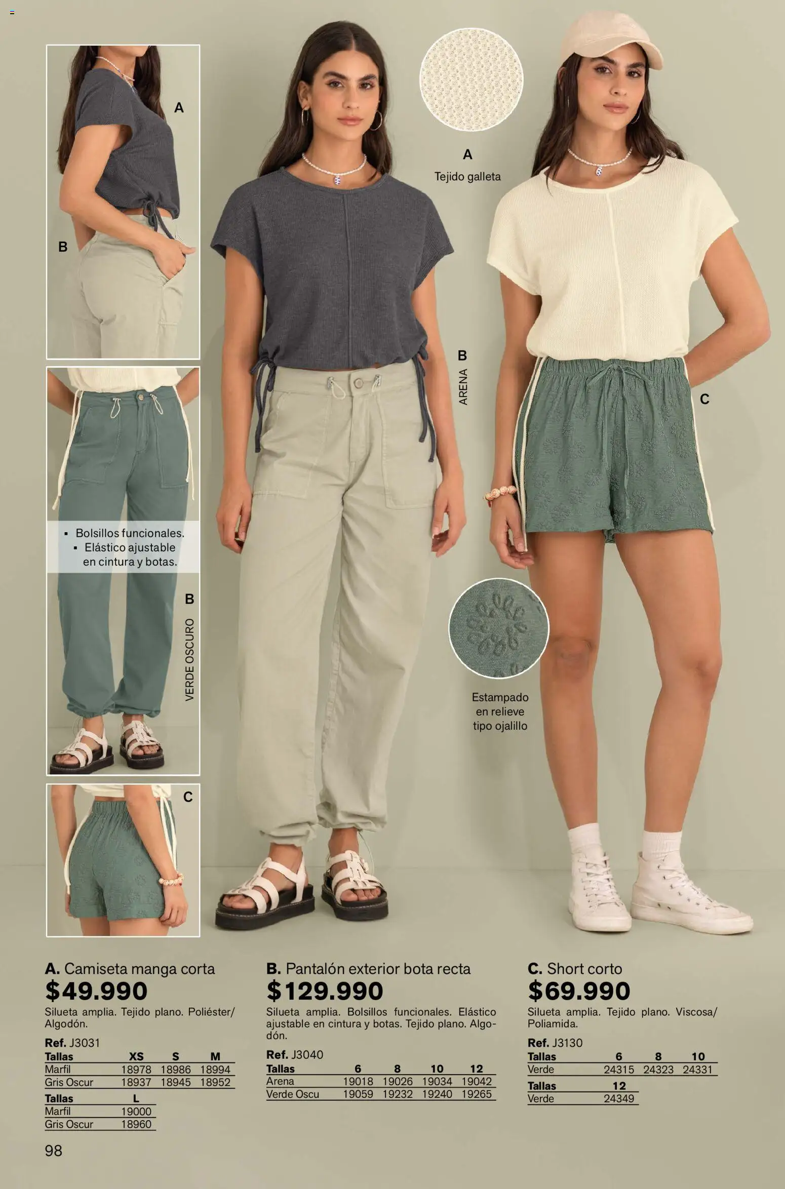 Leonisa revista - valida desde el 13.11.2025 | Página: 98 | Productos: Short, Camiseta