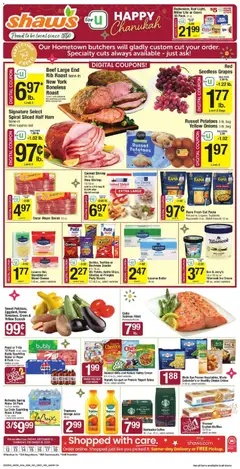 Preview of Shaw's weekly ads valid from 12.12.2025