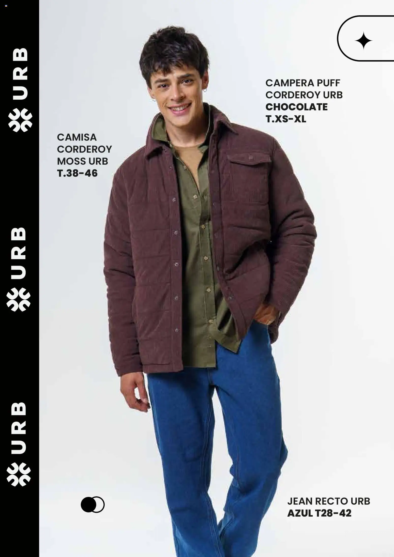 Jumbo - Catálogo URB | Otoño & Invierno │ válido desde el 17.04.2026 | Página: 4 | Productos: Jean, Campera, Camisa, Chocolate