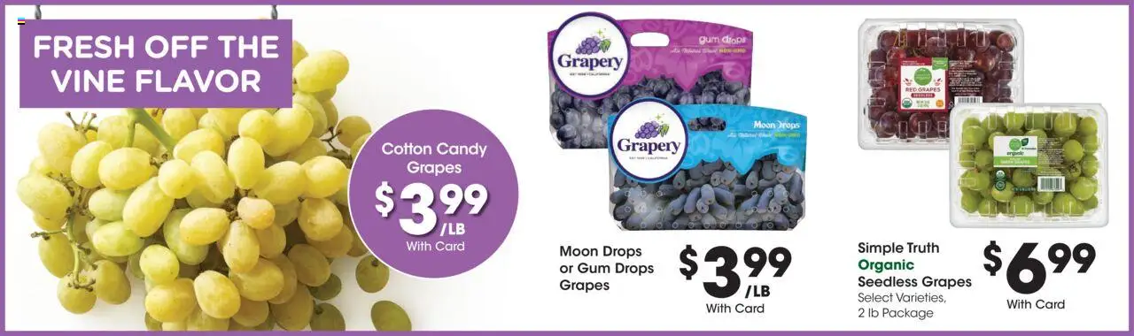 Kroger Weekly Ad - valid from 10.09.2025 | Page: 9 | Products: Grapes