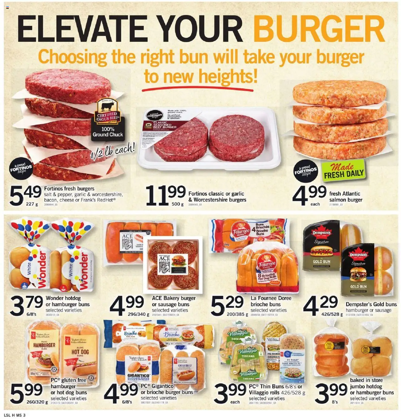 Loblaws flyer valid from 31.07.2025 | Page: 7 | Products: Beef, PC, Bakery, Cheese