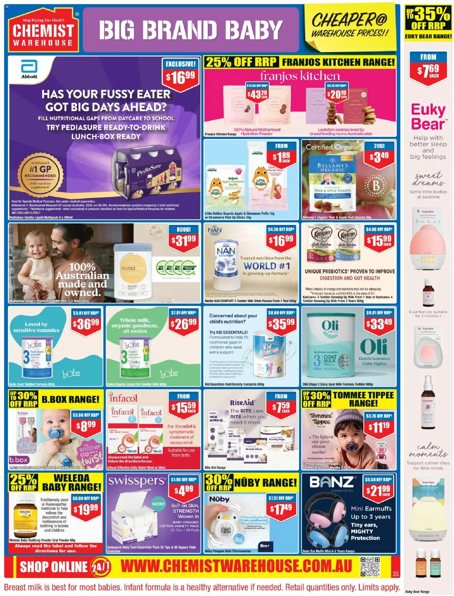 Chemist Warehouse catalogue - valid from 26.02.2026 | Page: 35 | Products: Grass, Powder, Blush, Dairy