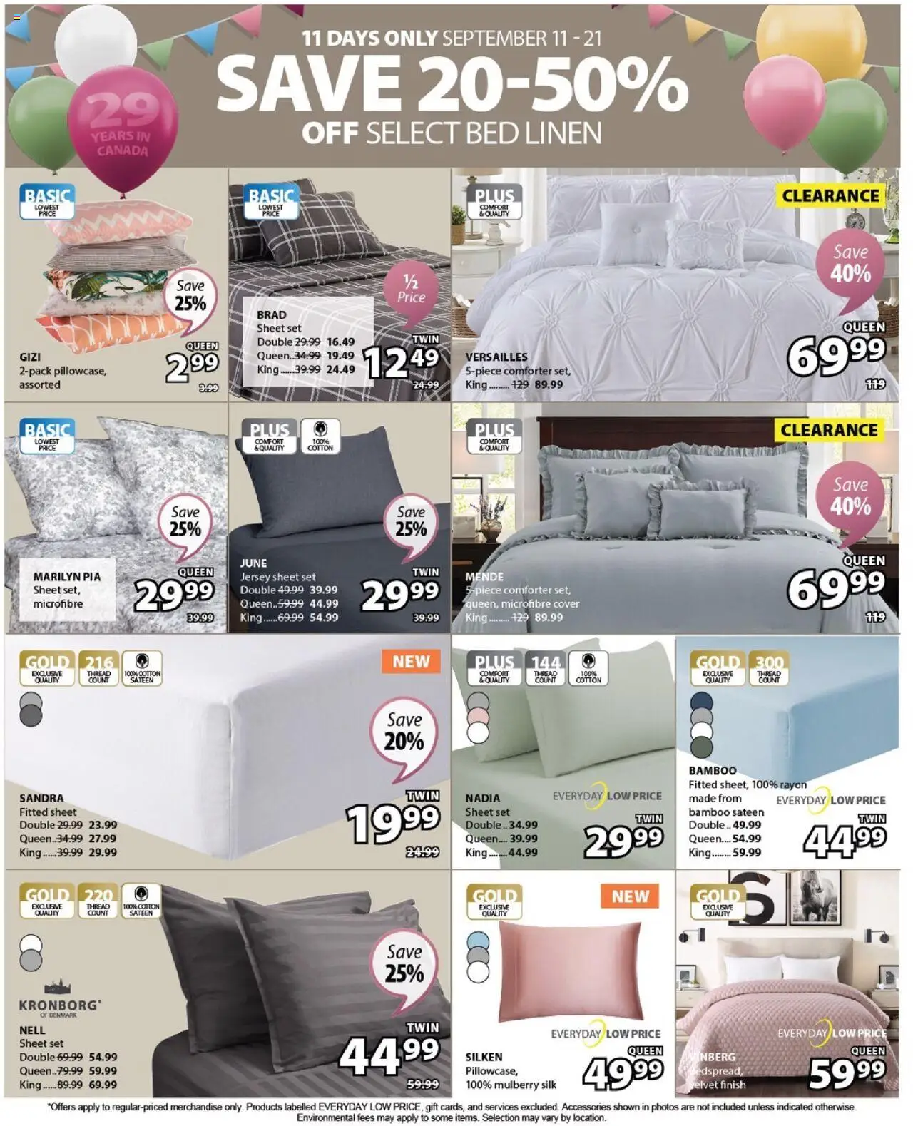 JYSK flyer valid from 11.09.2025 | Page: 19 | Products: Bed