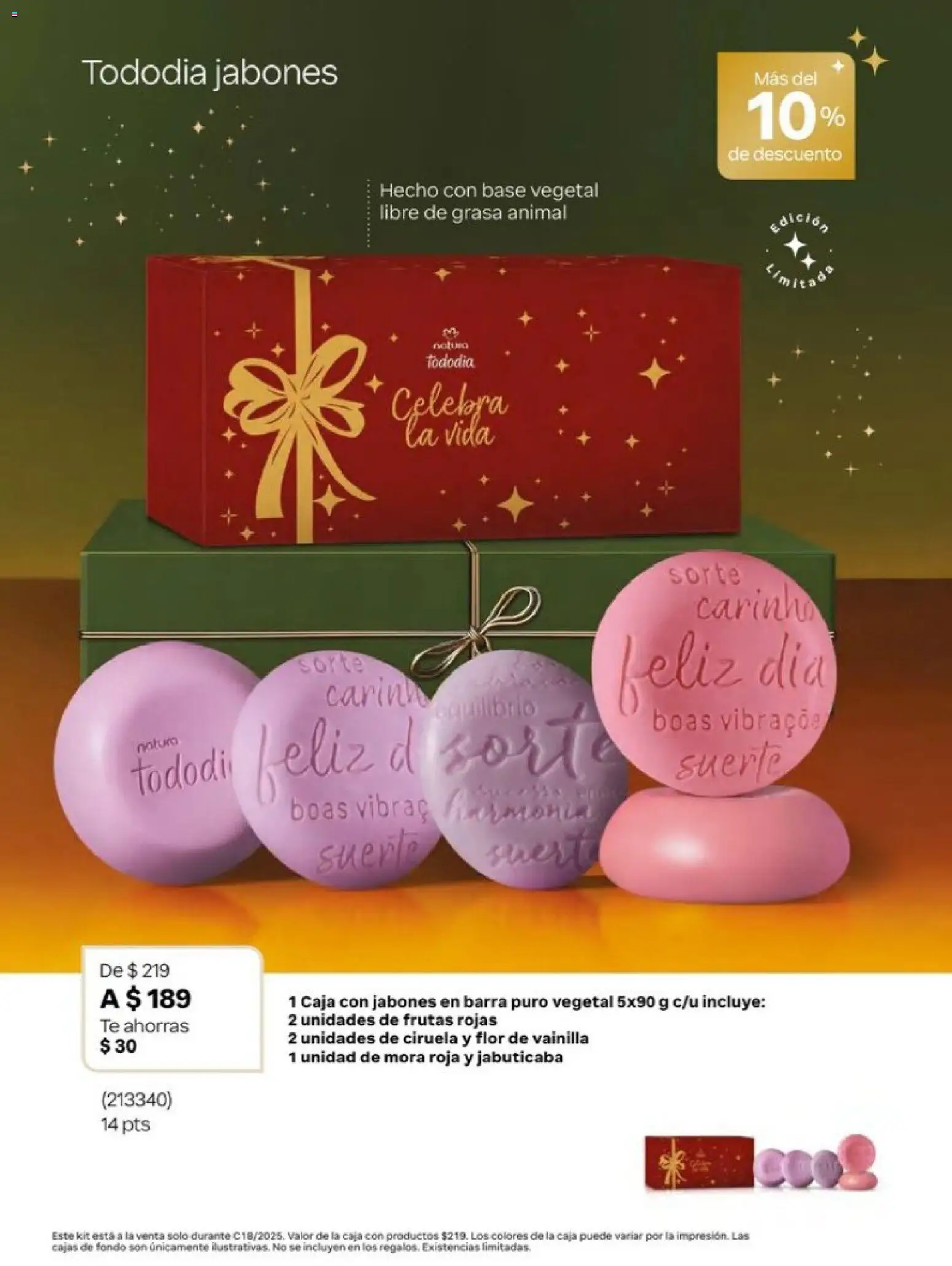 Nuevas ofertas de Natura válidas en toda la República Mexicana desde el 01.12.2025. ¡Encuentra las mejores ofertas en Natura campaña 18 2025! | Página: 27 | Productos: Barra, Té, Caja